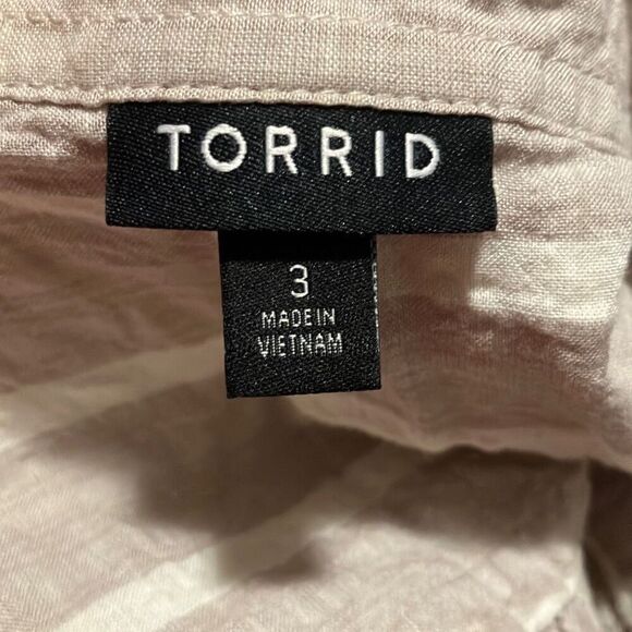 Torrid Womens Button Up Top Size 3X - Picture 7 of 7